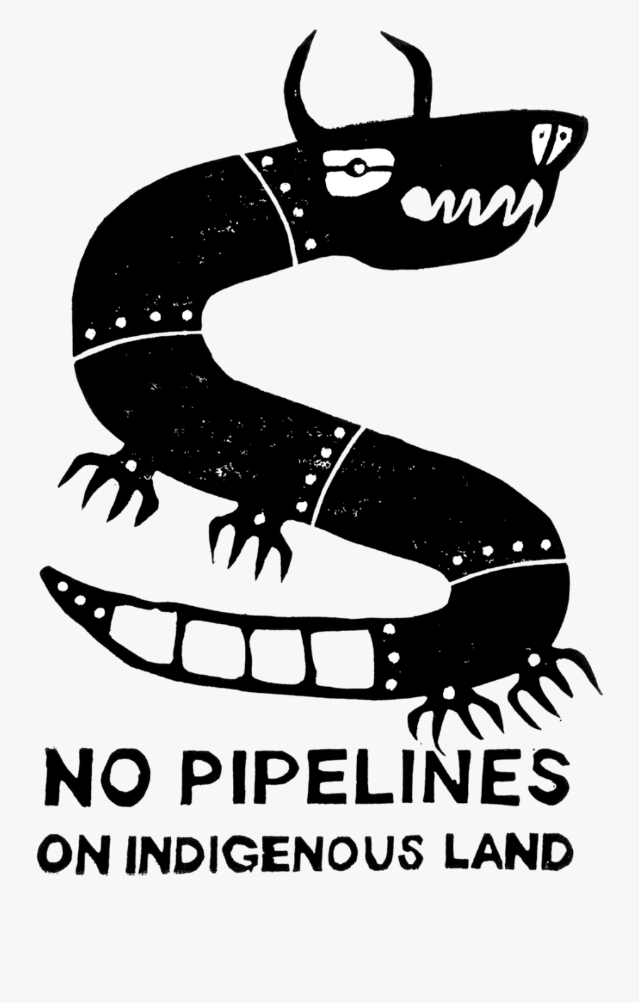 The Great Transition Arts - Black Snake And Pipeline, Transparent Clipart