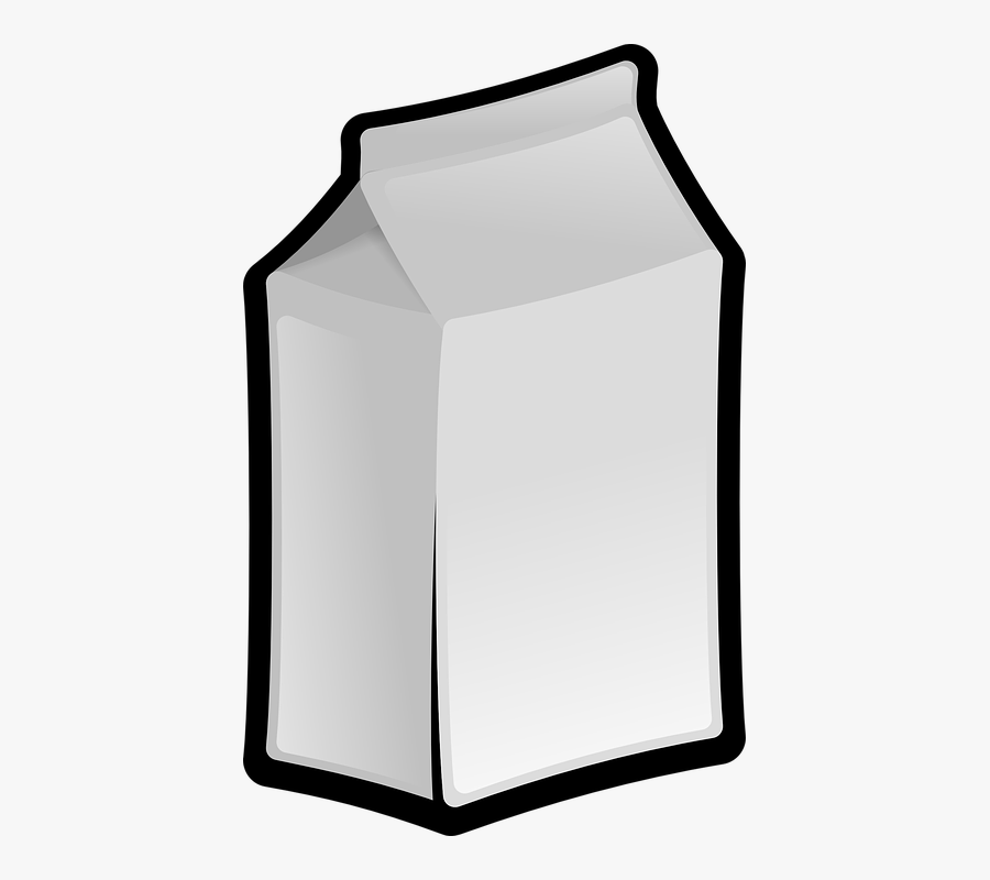 Milk Box, Transparent Clipart