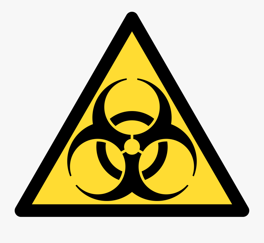 Biohazard - Biohazard Symbol, Transparent Clipart