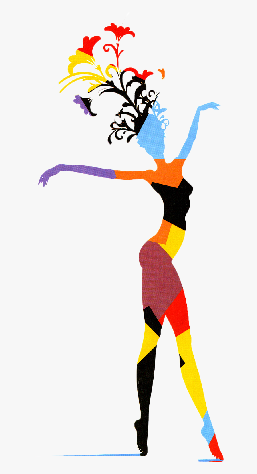 Carnival In Rio De Janeiro Dance Silhouette - Lounge Brazilian Music, Transparent Clipart