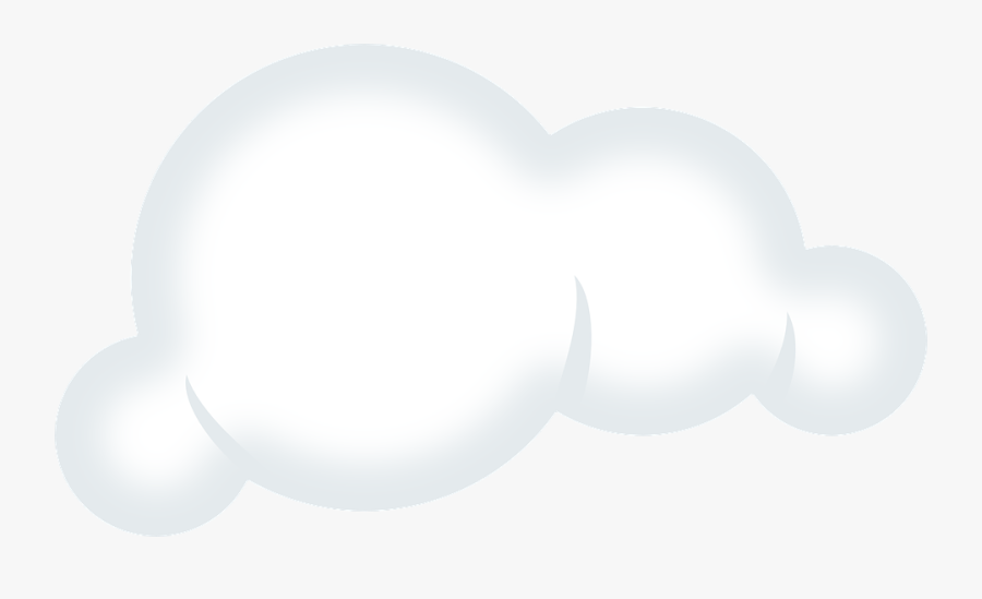 Set Of Soft Clouds, Transparent Clipart