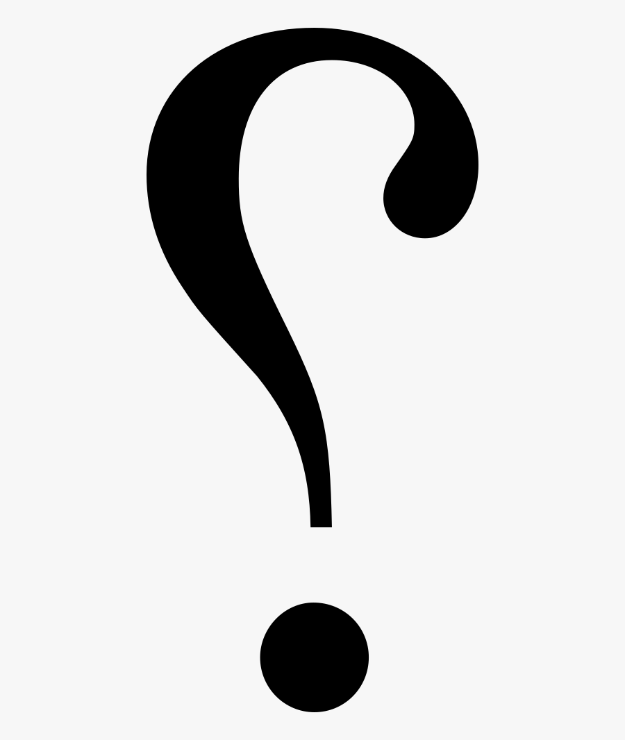 Irony Punctuation Interrobang Exclamation Mark - Irony Mark, Transparent Clipart