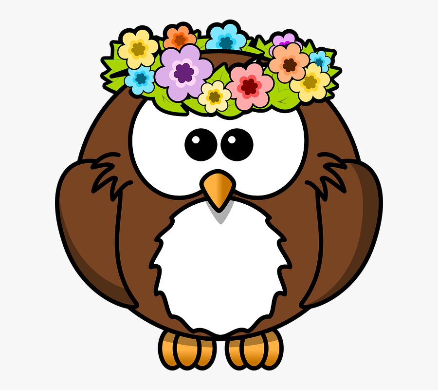 Cartoon Owl, Transparent Clipart