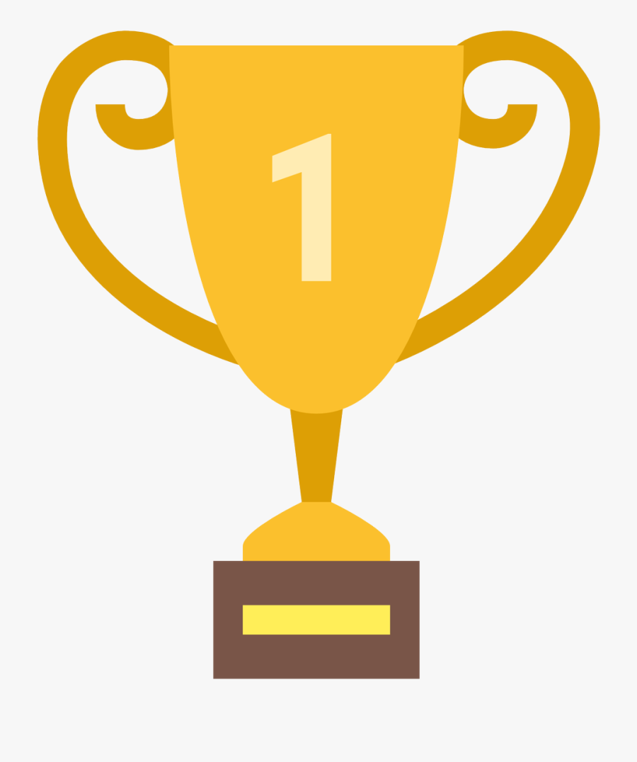 Trophy Icon, Transparent Clipart
