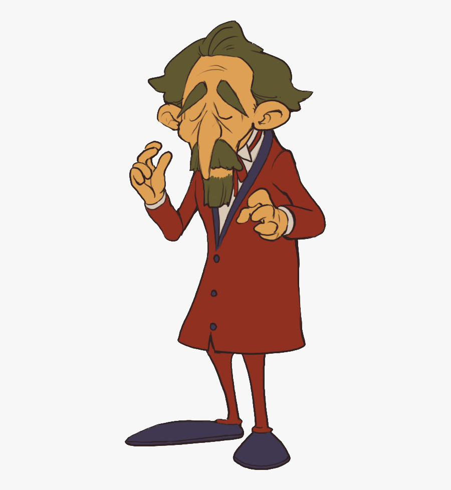 Raymond Professor Layton Clipart , Png Download - Cartoon, Transparent Clipart
