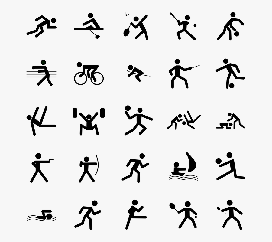 Clipart Sports Symbols, Transparent Clipart