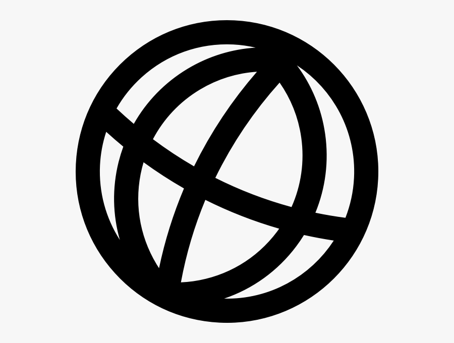 World Globe Icon Vector Graphics - Grey Website Icon Png, Transparent Clipart