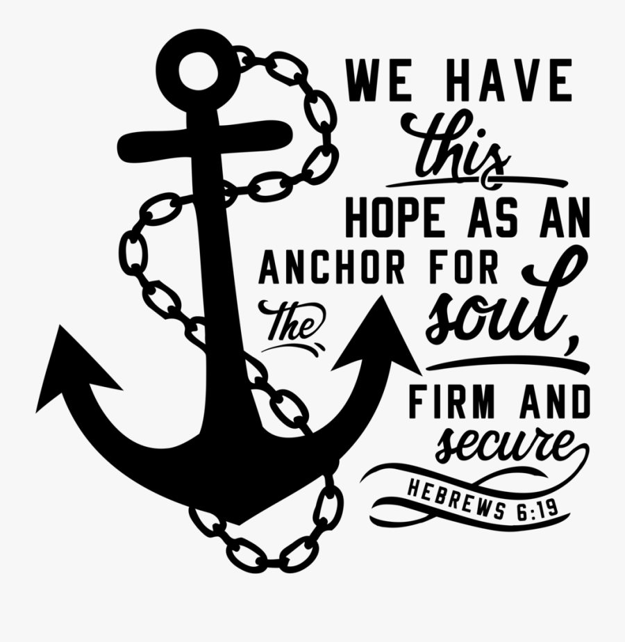 Anchor With Chain Clip Art, Transparent Clipart