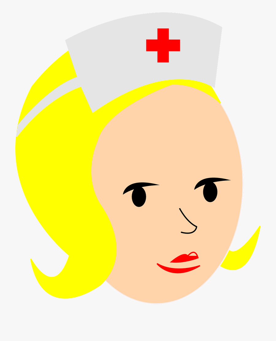Nurse Clipart Nursing Clip Art - Rostro De Enfermera En Caricatura, Transparent Clipart