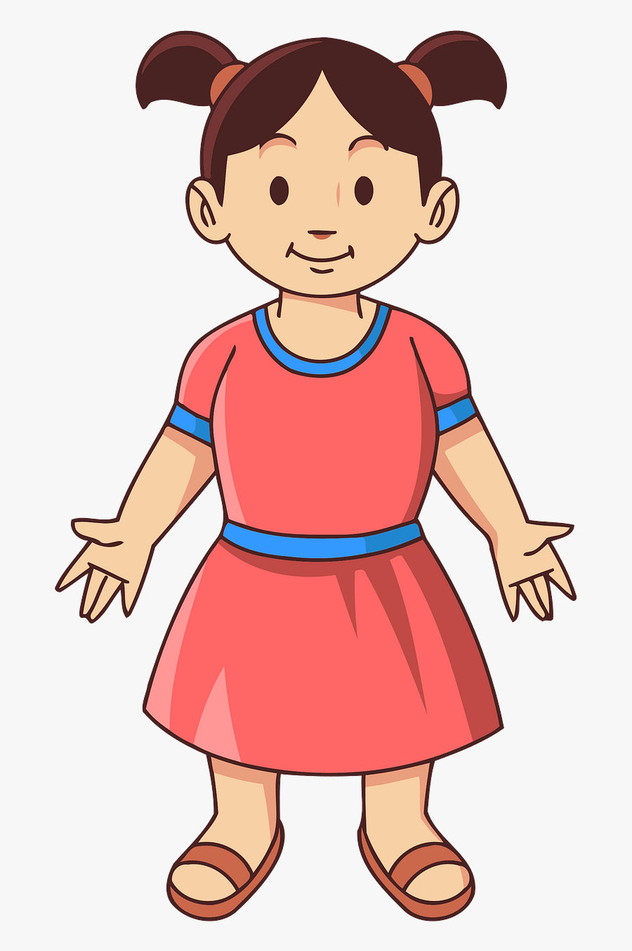 Girl Kid Clipart, Transparent Clipart