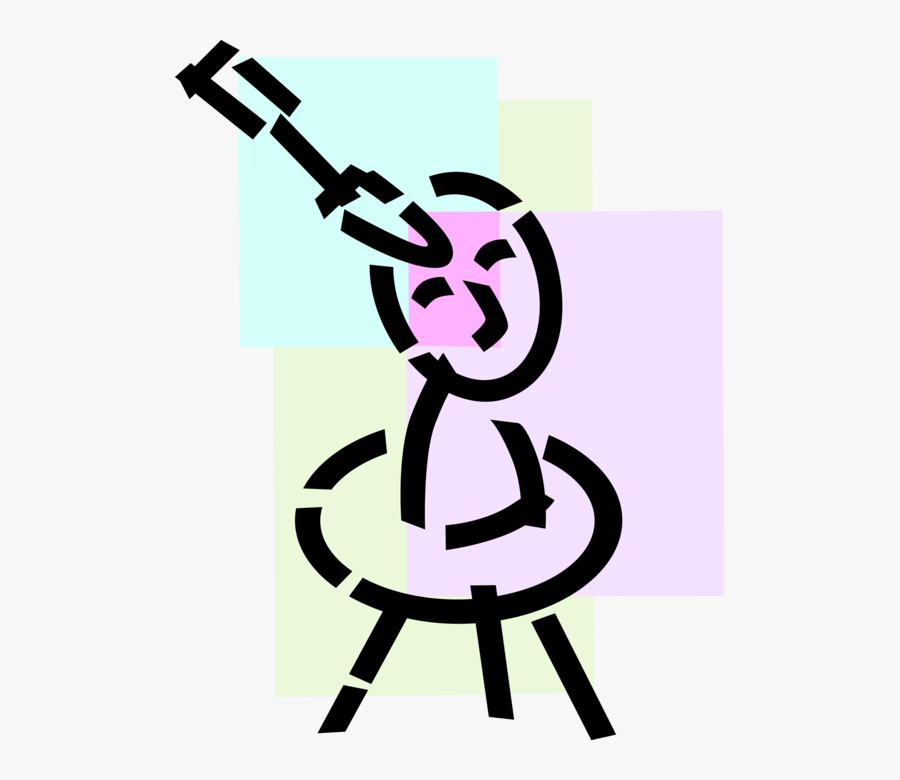 Vector Illustration Of Sculptor Sculpting Stone With, Transparent Clipart