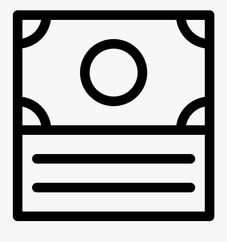 Money Note Stack Money Note Stack Money Note Stack - Icon, Transparent Clipart