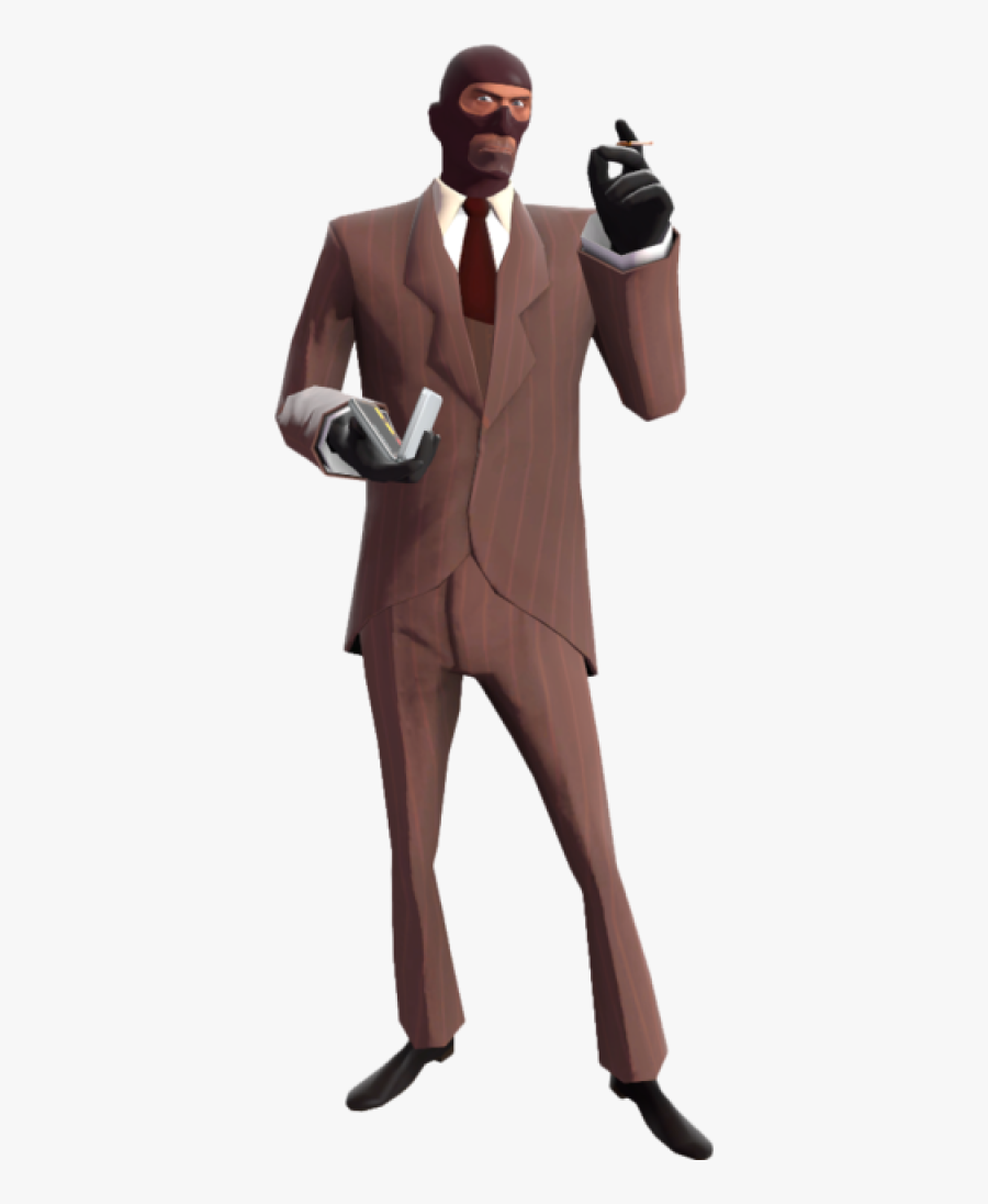 Team Fortress 2 Blue Spy, Transparent Clipart
