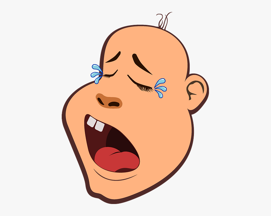 Transparent Crying People Png, Transparent Clipart