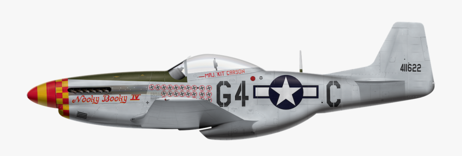 Ww2 Planes Png - P 51 Nooky Booky Iv, Transparent Clipart