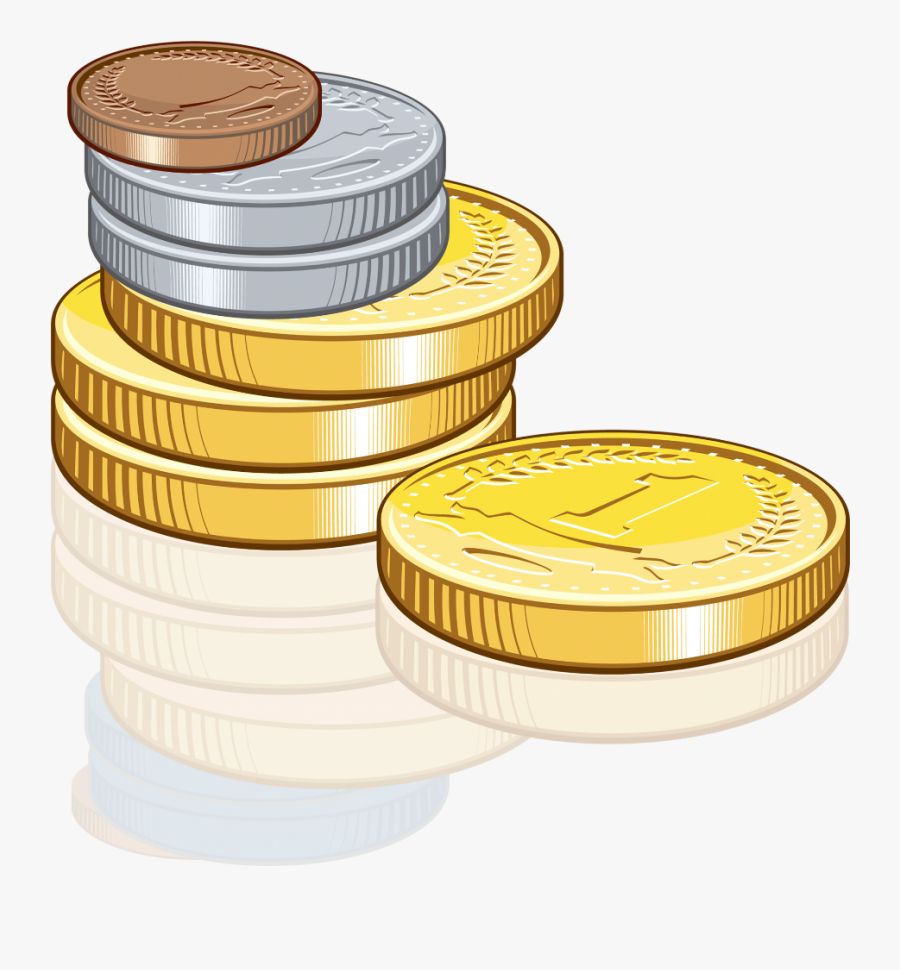 Transparent Background Coin Clipart, Transparent Clipart