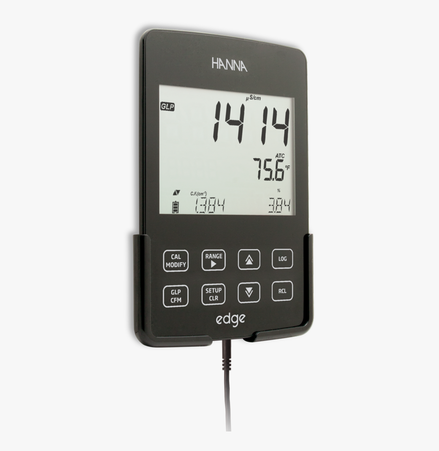 Ph Meter Transparent Png - Edge Hanna Instruments, Transparent Clipart