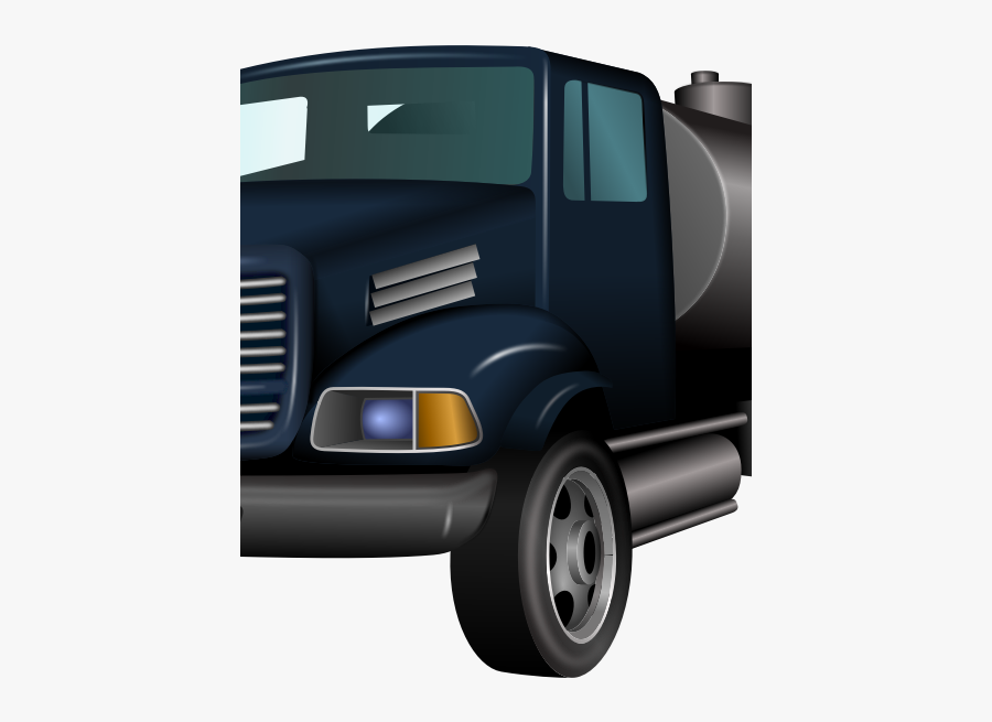 Cistern Truck Vector Clip Art - Truck Clip Art, Transparent Clipart