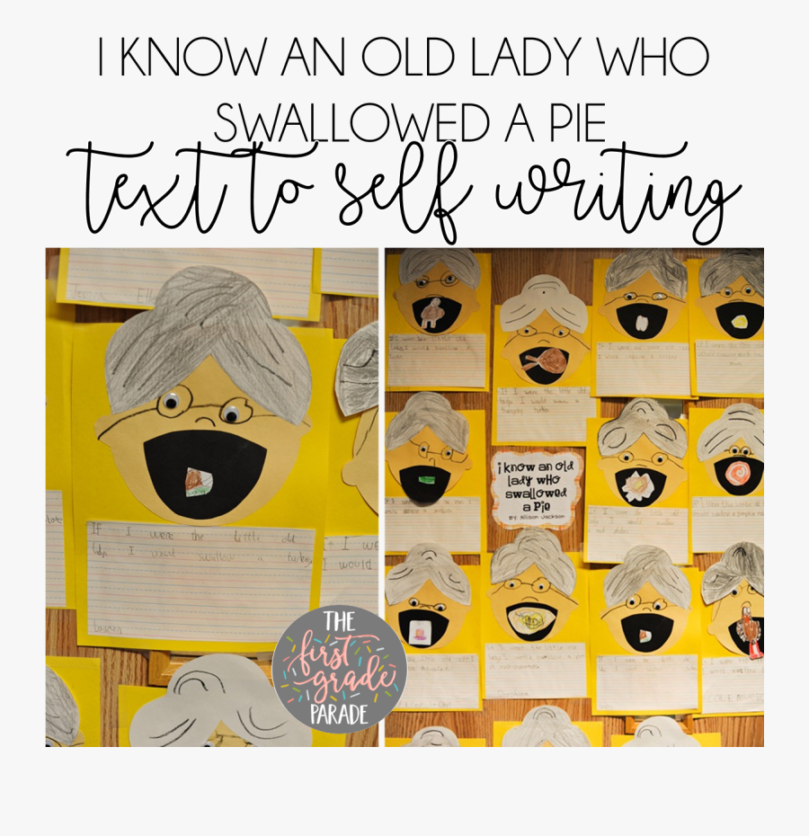 Know An Old Lady Who Swallowed A Pie, Transparent Clipart