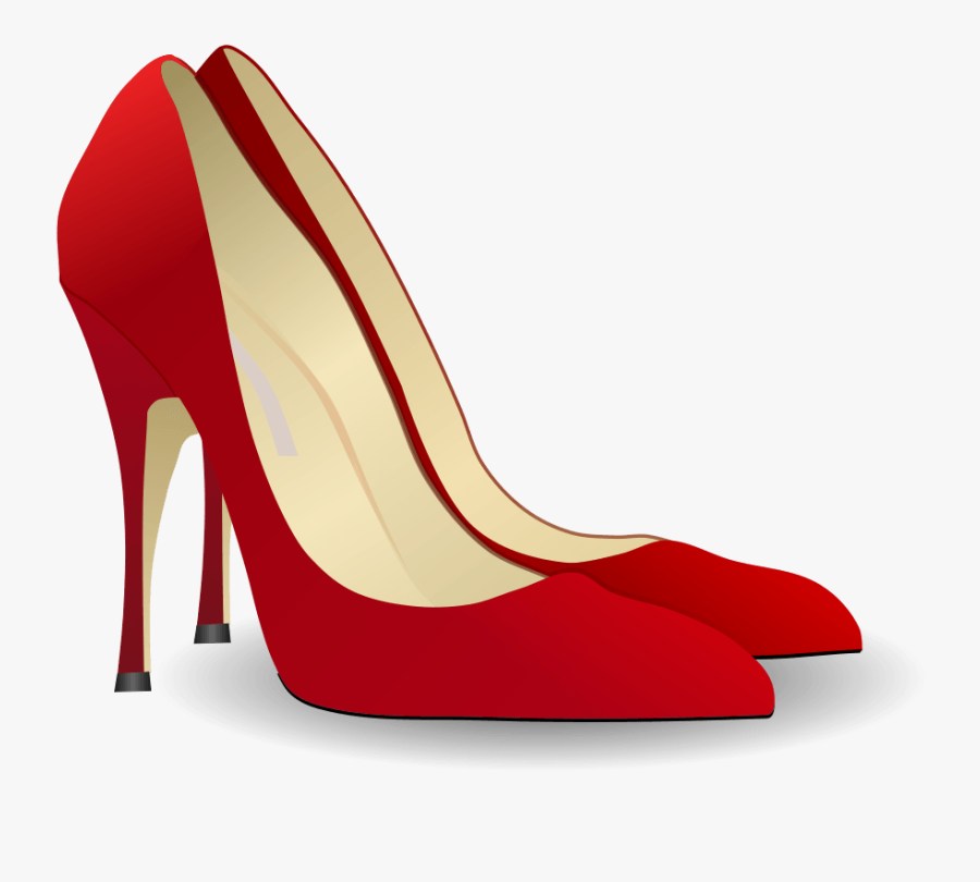 Free Clipart Of Red Shoes - High Heels Clipart, Transparent Clipart