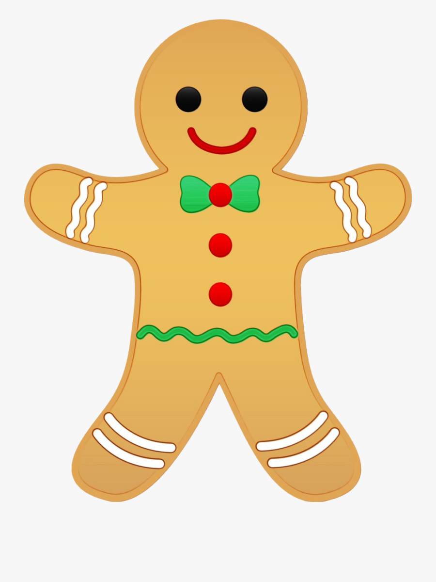 Christmas Gingerbread Man Png Hd - Gingerbread Man Clipart, Transparent Clipart
