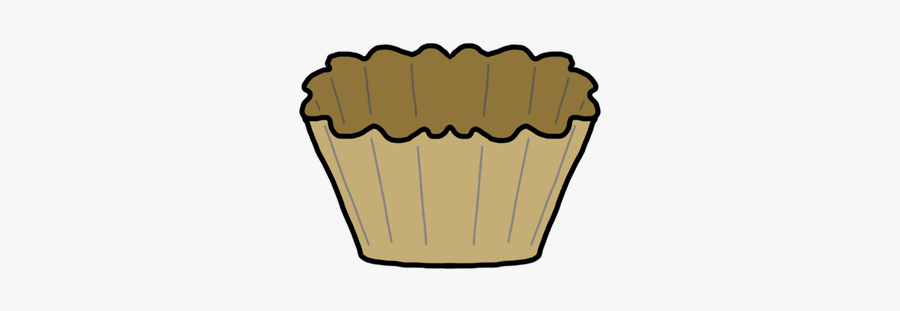 Coffee Filter Clipart - Muffin, Transparent Clipart