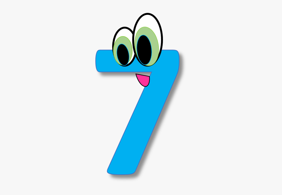 Numbers Clipart - 7 Clipart, Transparent Clipart