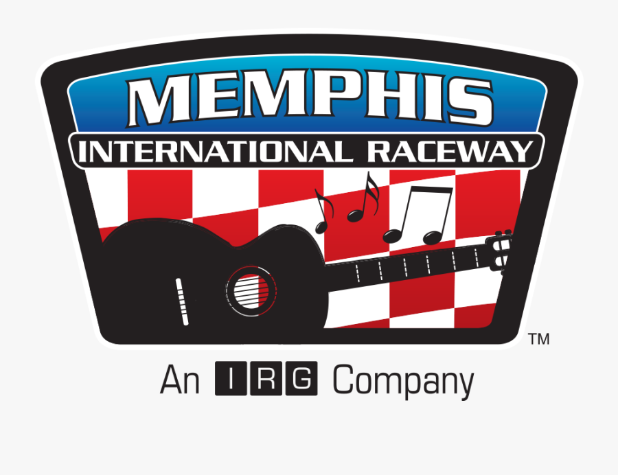 Transparent Oval Race Track Clipart - Memphis International Raceway Logo, Transparent Clipart