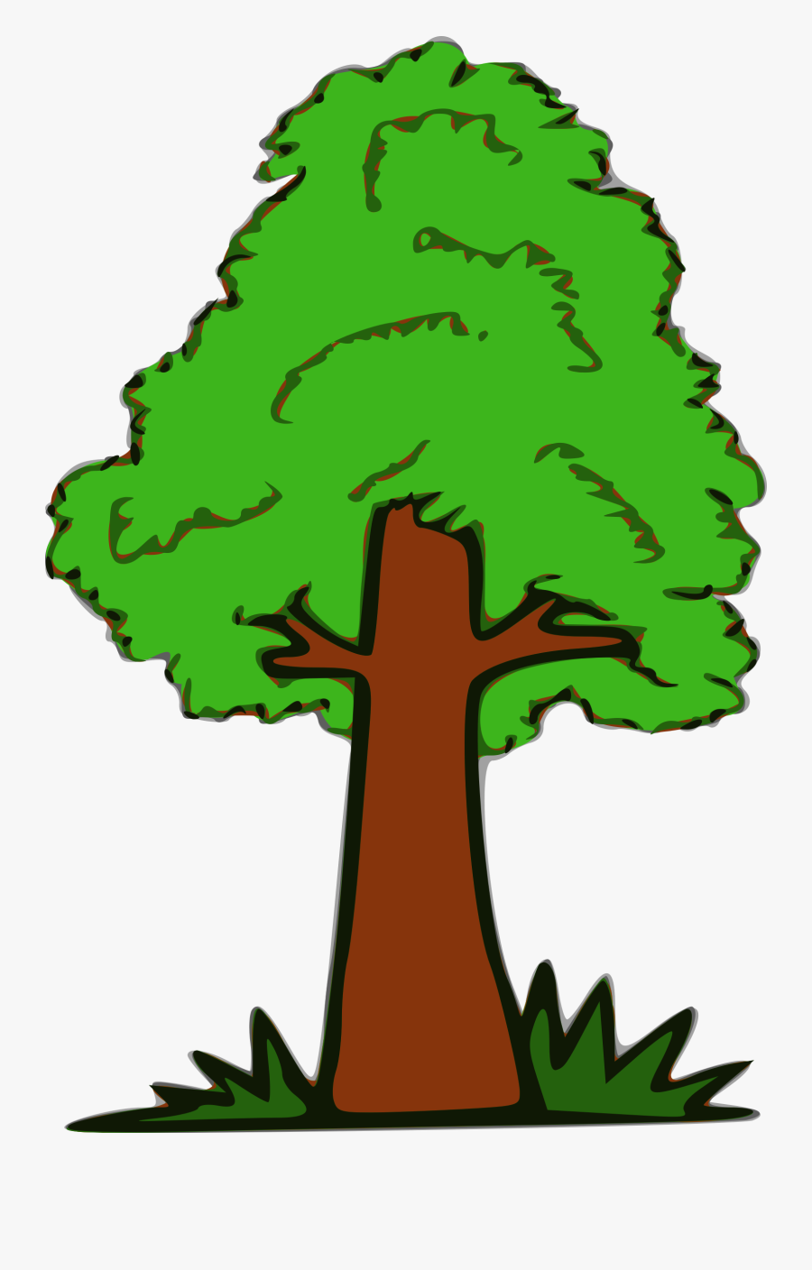 Simple Picture Of Tree - Simple Pictures Of Trees, Transparent Clipart