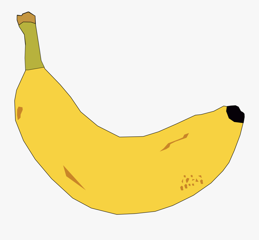 Banana Fruit Tropical Free Photo, Transparent Clipart