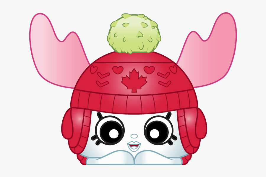 Shopkins Milly Moose, Transparent Clipart