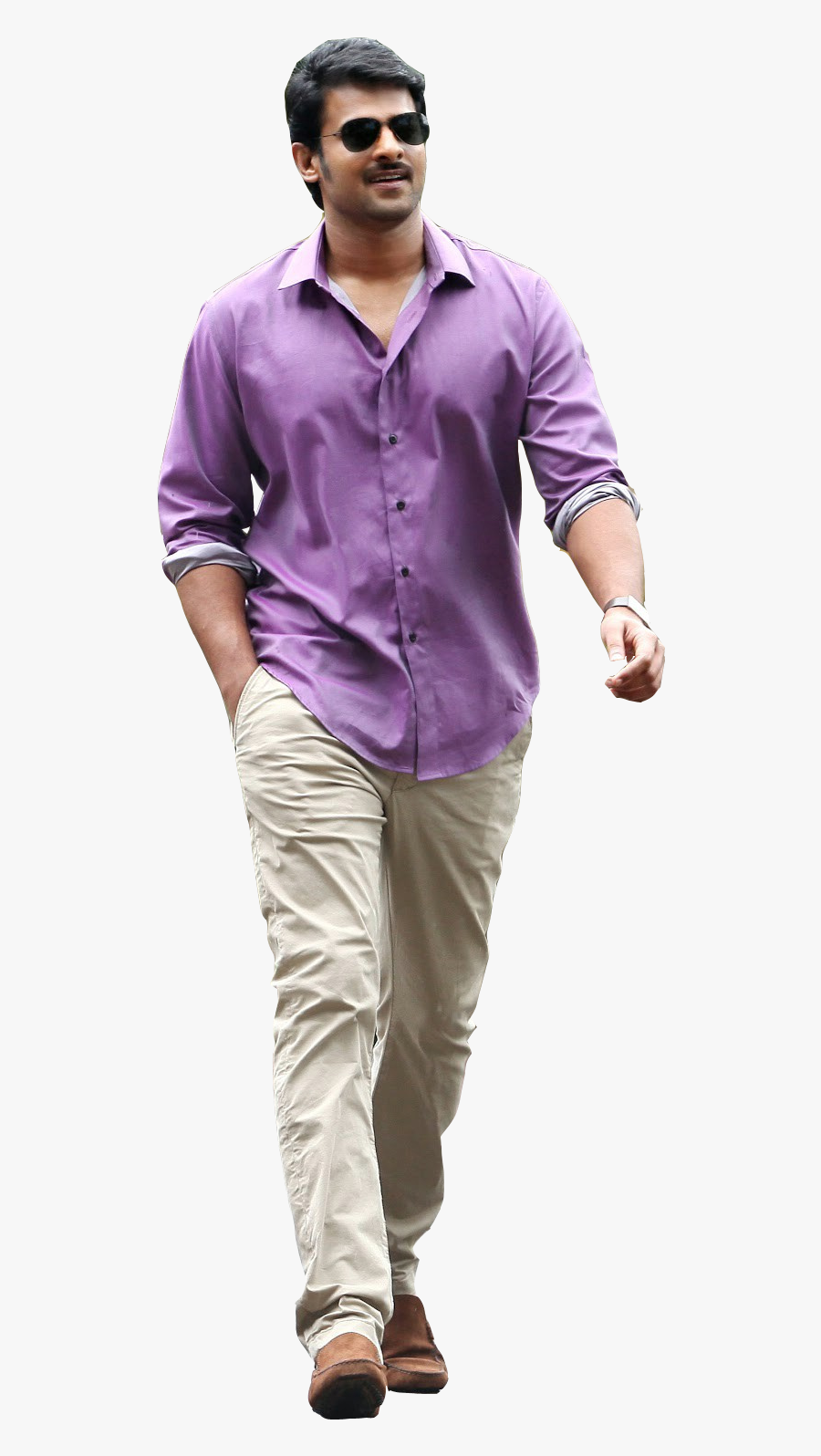 Transparent Handsome Clipart - Hero Prabhas, Transparent Clipart