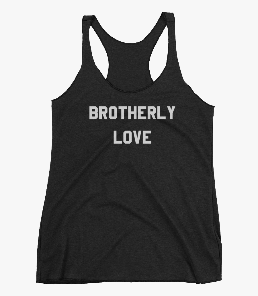 Women"s Brotherly Love - Sleeveless Shirt, Transparent Clipart