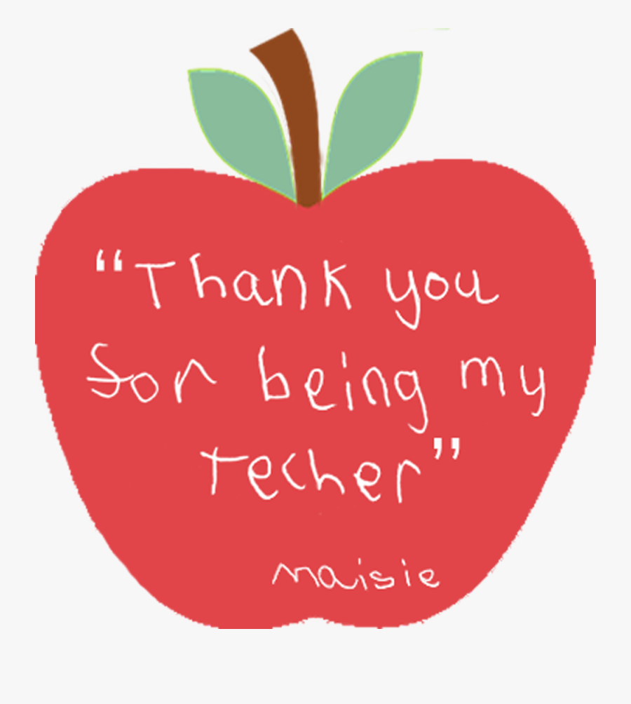 Apple Paperweight Teacher Clip Art - Mcintosh, Transparent Clipart