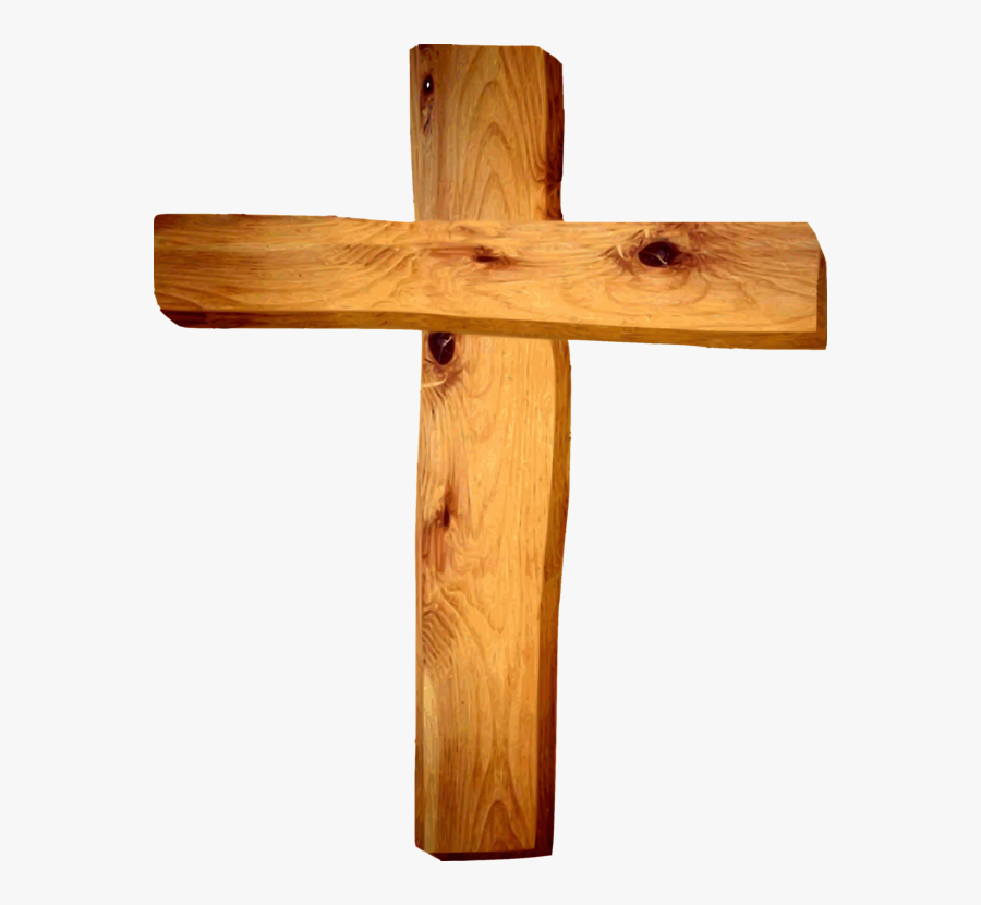 Symbol,cross,wood - Wooden Cross Clip Art, Transparent Clipart