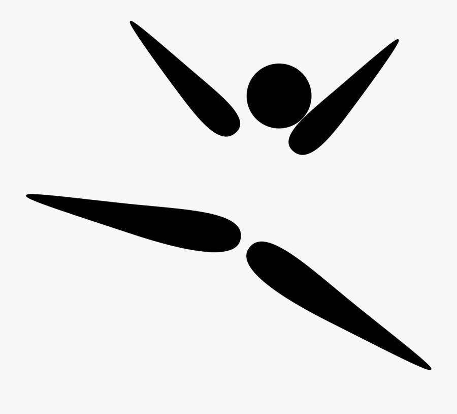 Gymnastics Pictogram 2004, Transparent Clipart