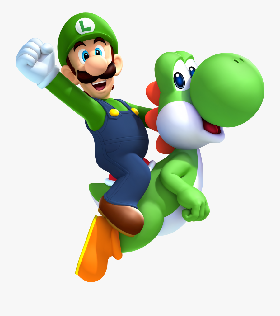 Mario Bros, Enjoy Some New Super Luigi Official Art - Super Luigi, Transparent Clipart