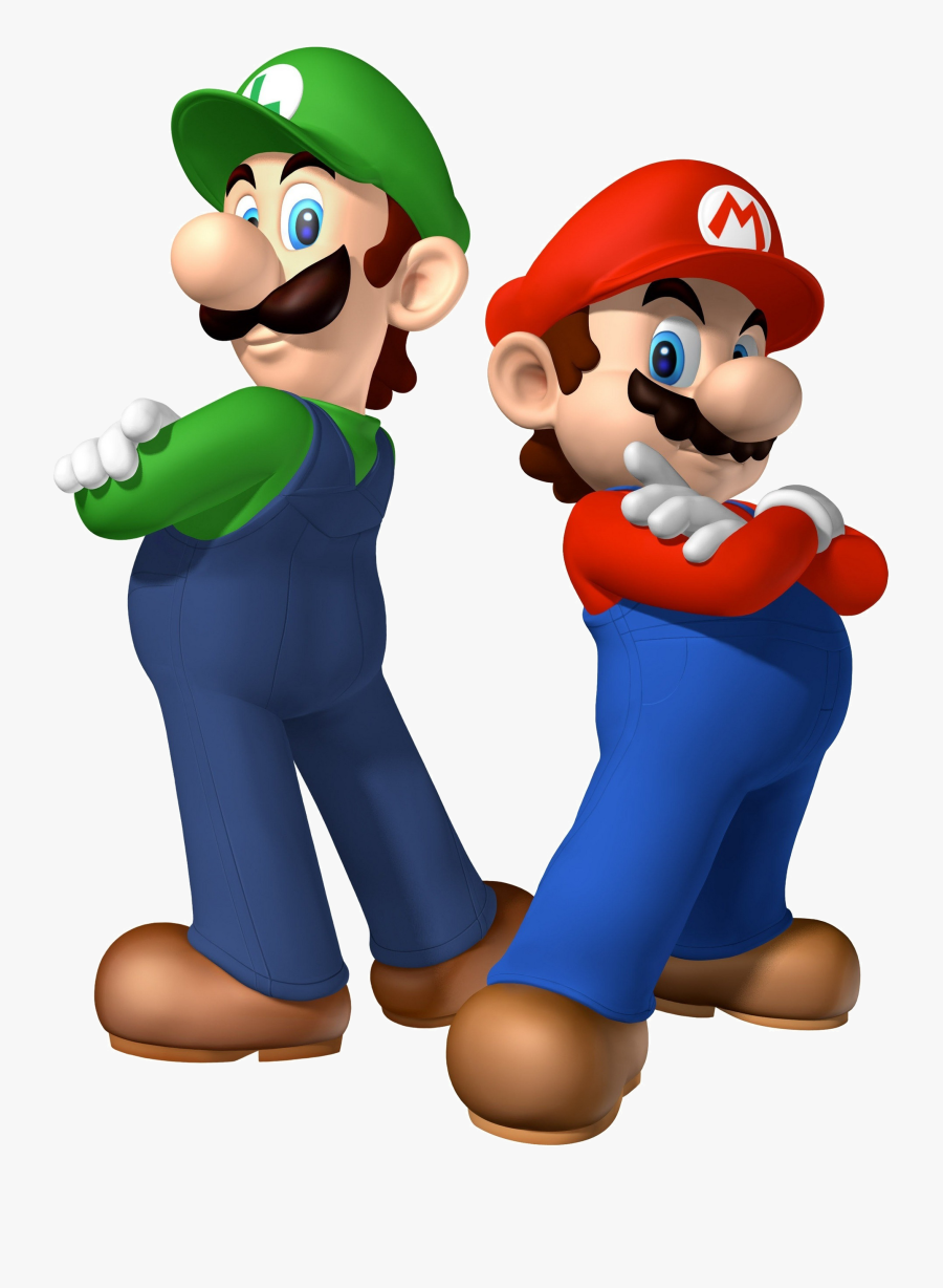Mario Transparent Background - Mario Bros And Luigi, Transparent Clipart