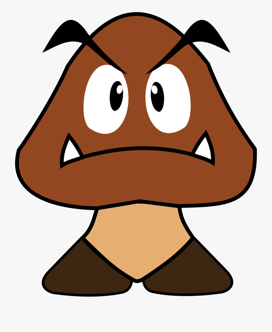 Mario Brown Mushroom Clipart, Transparent Clipart