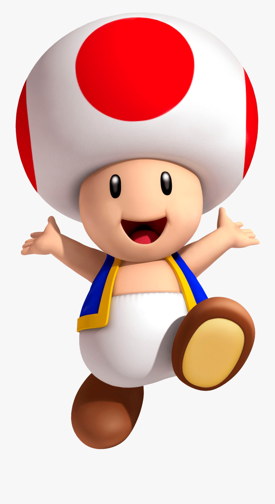 Transparent Videogame Clipart - Toad Super Mario, Transparent Clipart