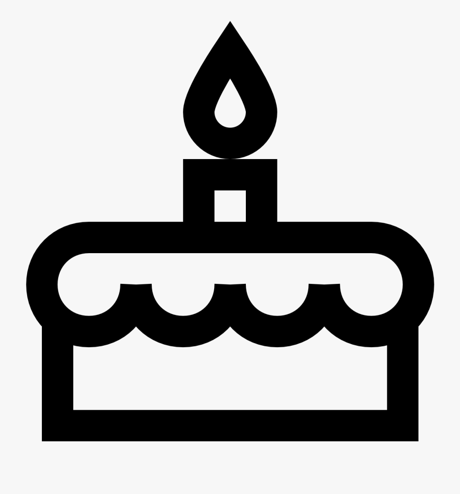 Cake Design Symbol Set Vector ~ Dmost - Date Of Birth Icon Png, Transparent Clipart