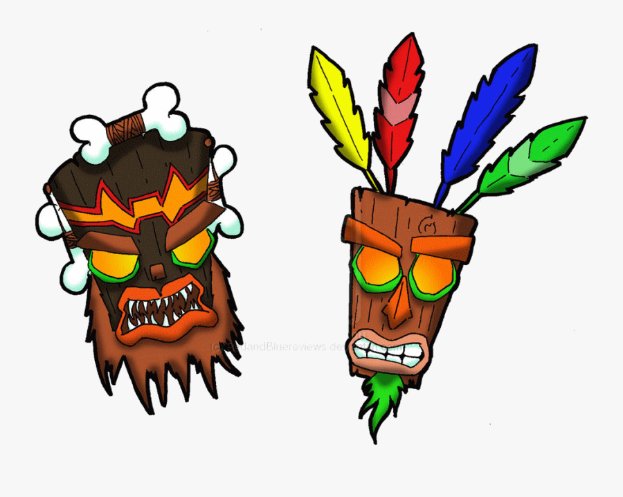 The Aku Uka Brothers - Uka Uka Aku Aku, Transparent Clipart