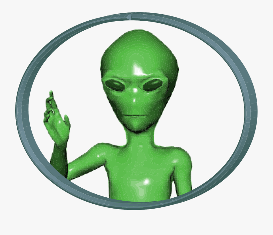 File Alien Icon Svg Green Alien Png - Green Alien Png, Transparent Clipart