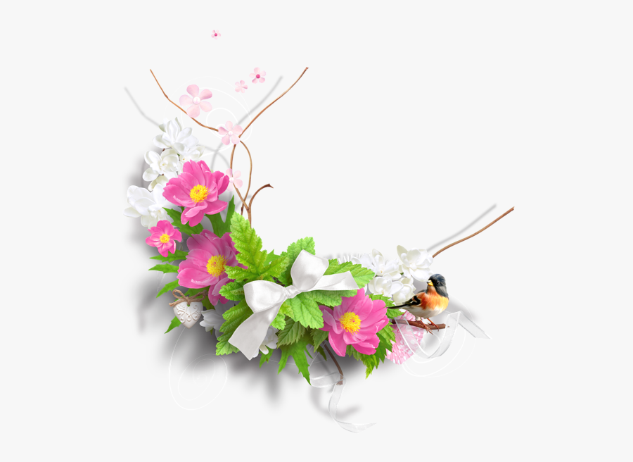 Decora O Primavera Png Clipart Library - Png Format Flower Bunch Png, Transparent Clipart