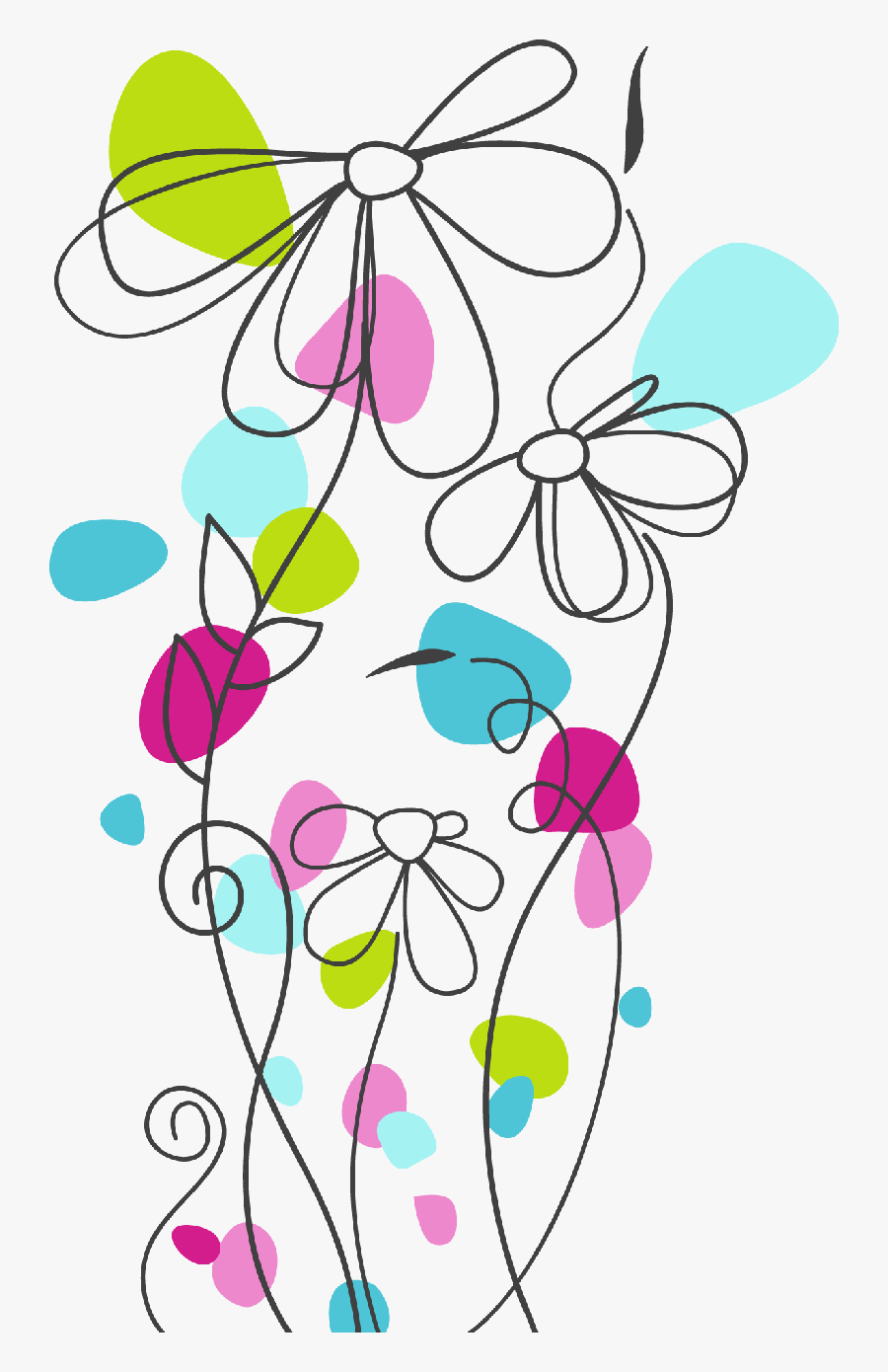 Free Motion Embroidery - Bonito Imagenes Animadas De Flores, Transparent Clipart