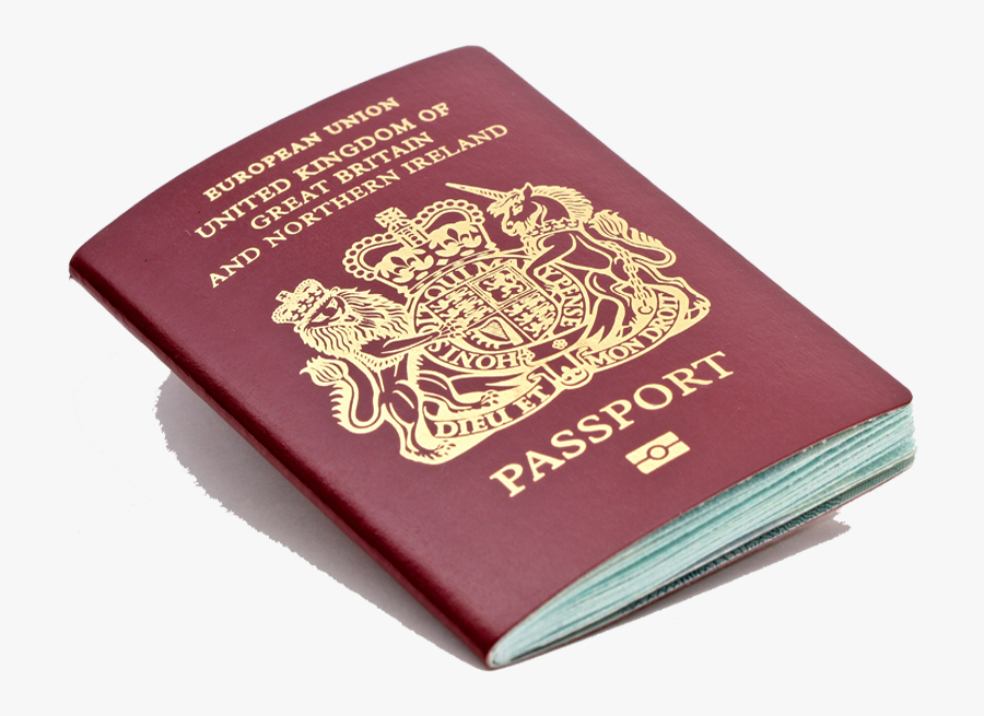 Transparent Passport Clipart - British Passport, Transparent Clipart