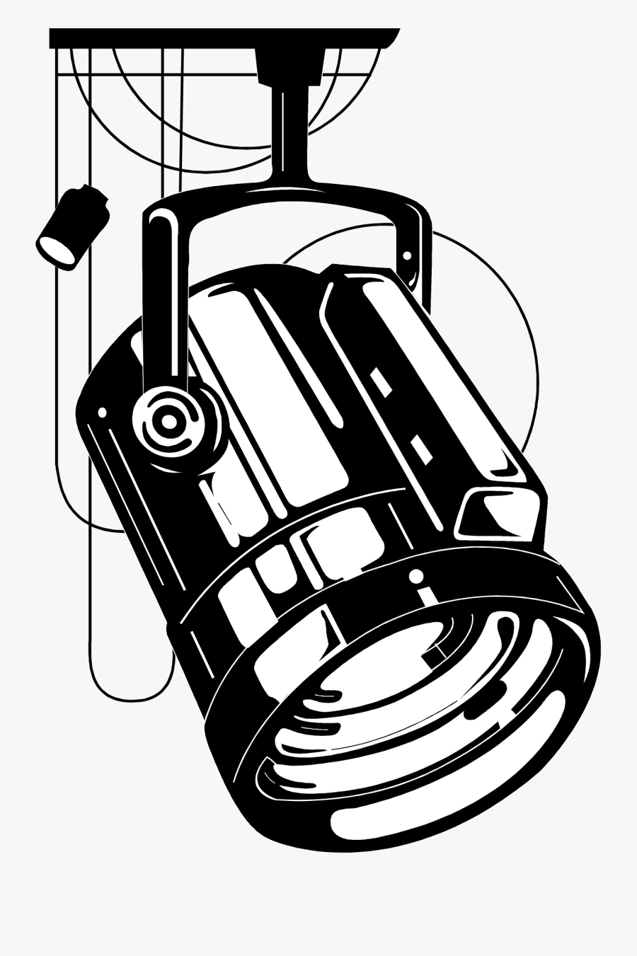 Spotlight Jokingart Com - Spotlight Clipart Black And White, Transparent Clipart