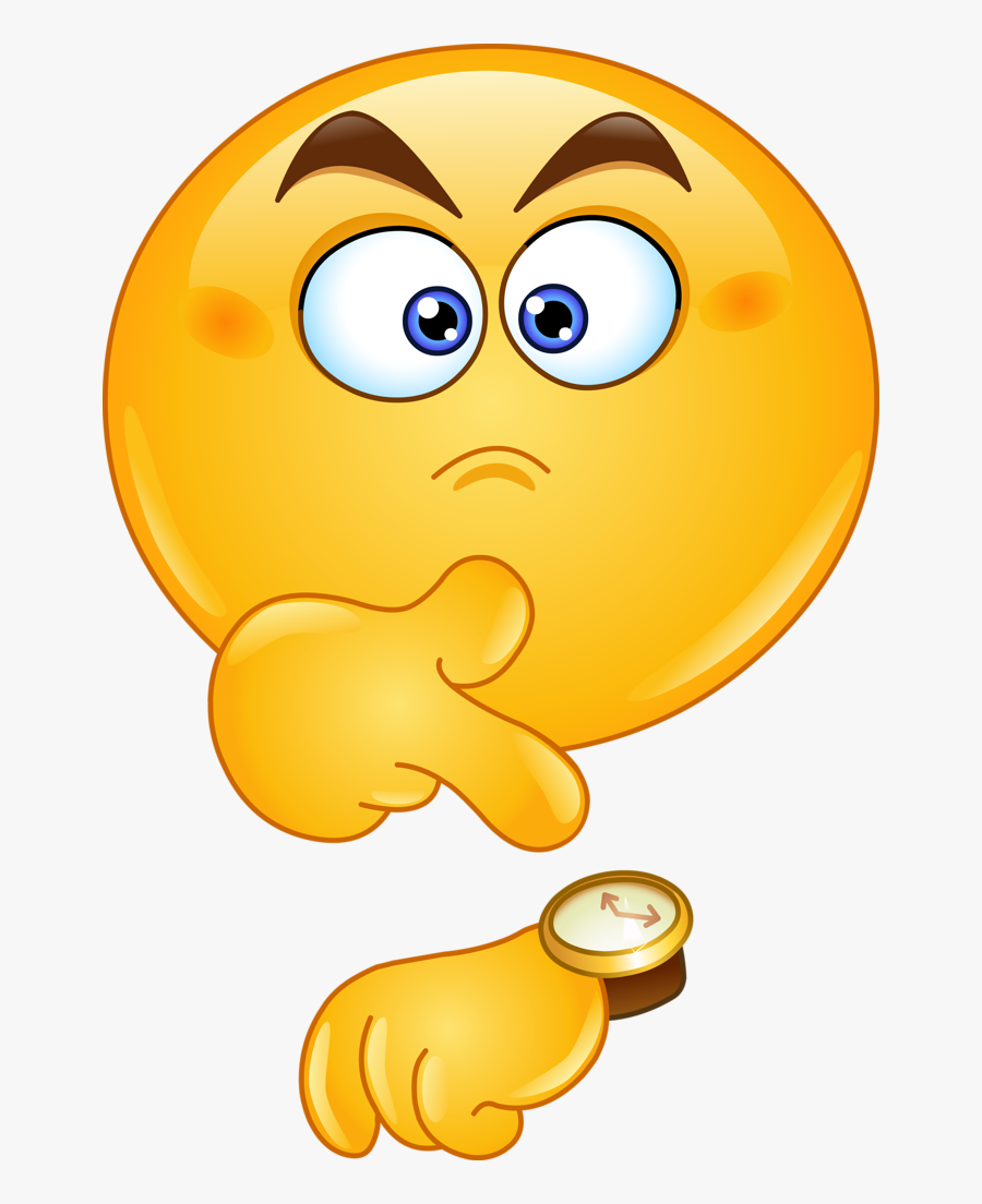 Png Funny Posts - Waiting Emoji, Transparent Clipart