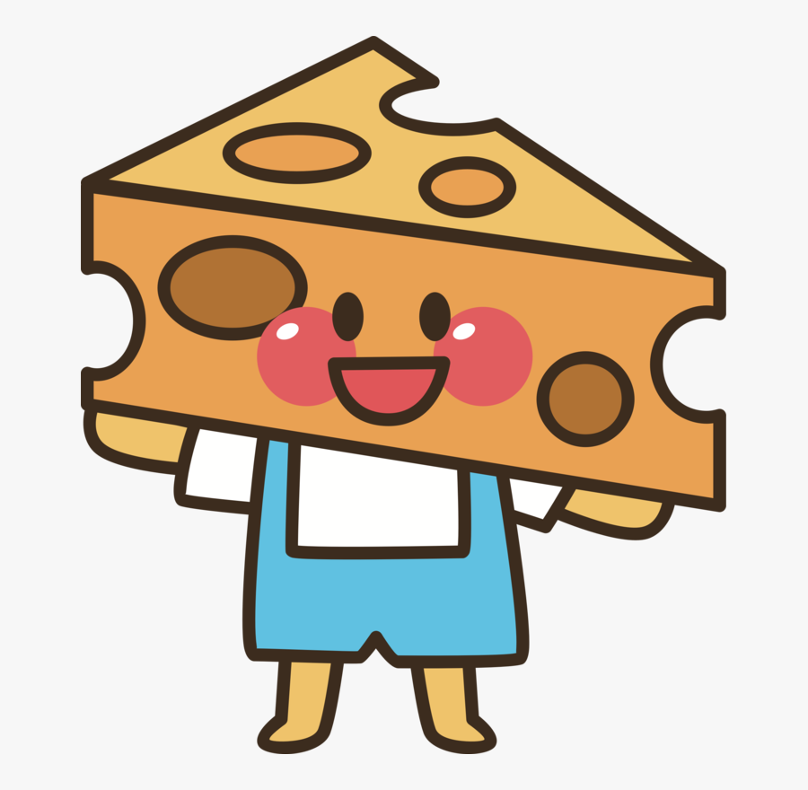Cover - Cheese Head Girl Cartoon, Transparent Clipart