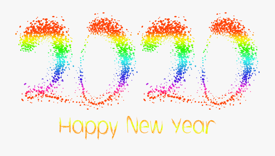 2020 Happy New Year Png Clipart Image - Happy New Year 2020 Png, Transparent Clipart
